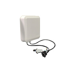 6 Dbi Uhf Middle Range Integrated Reader - Color: White