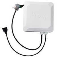 8dbi Uhf Middle Range Integrated Reader - Color: White
