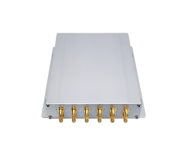 Aluminum Alloy Housing Fixed Rfid Reader With 12 Channel - Color: Silver