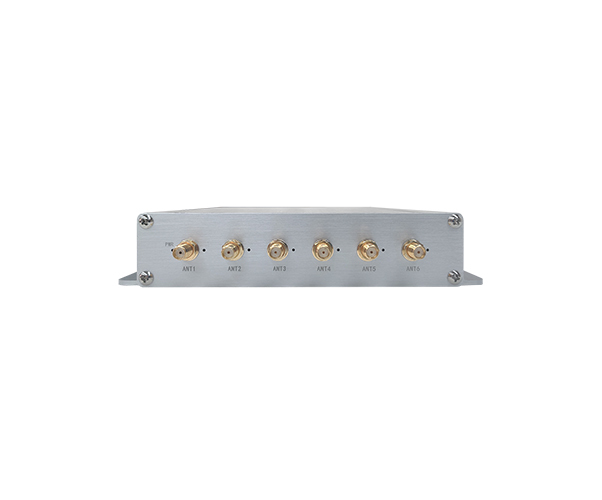 13.56Mhz Six Channels Fixed Rfid Reader - Color: White
