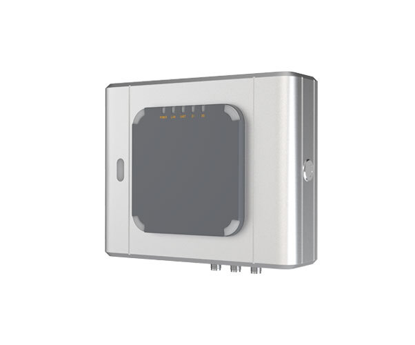 Rfid Tag Reader Freight Forklift Scanner Reader With Battery - Color: Silver