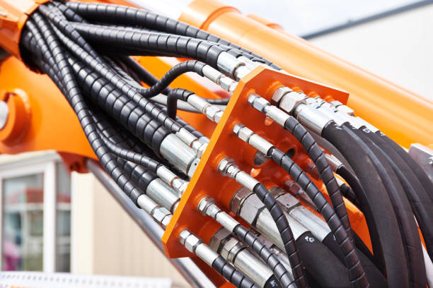 Hydraulic Hose Of Machine - Color: Black