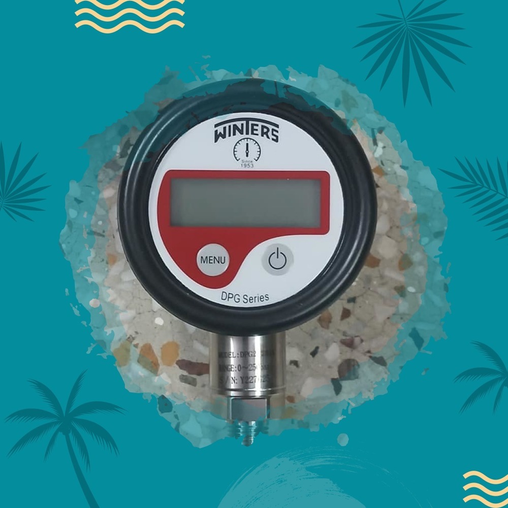 Winters Canada Digital Pressure Gauge MODEL - DPG206 RANGE - 30-0-100 PSI