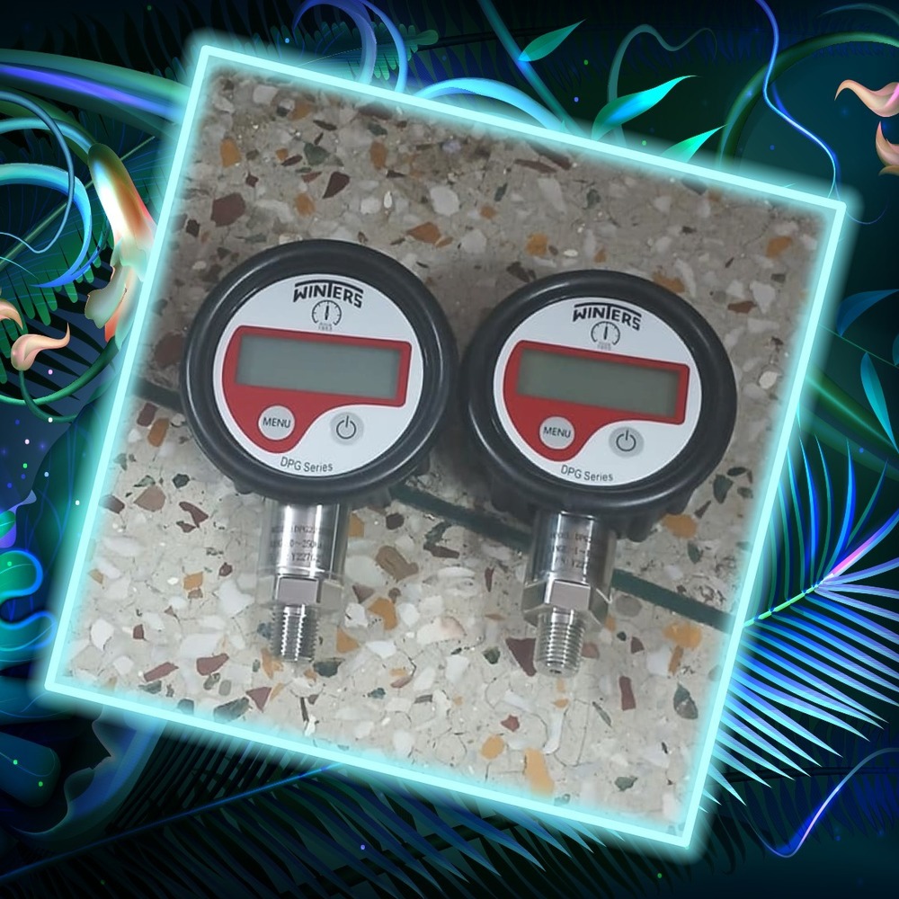 Winters Canada Digital Pressure Gauge MODEL - DPG206 RANGE - 30-0-100 PSI