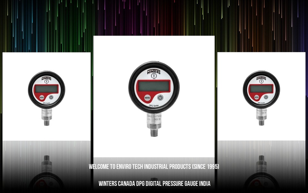 Winters Digital Pressure Gauge Model No DPG220R11 RANGE - 0-100 BAR