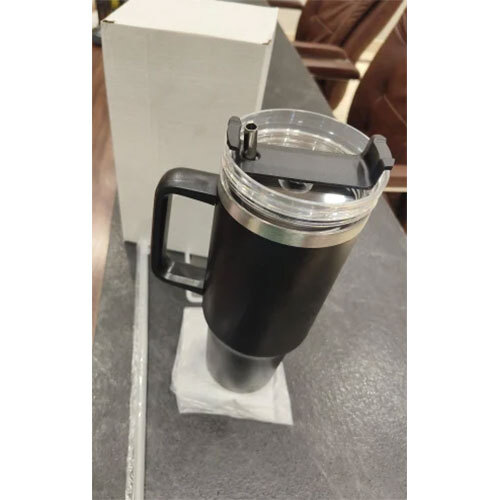 Stainless Steel Tumbler With Lid And Straw