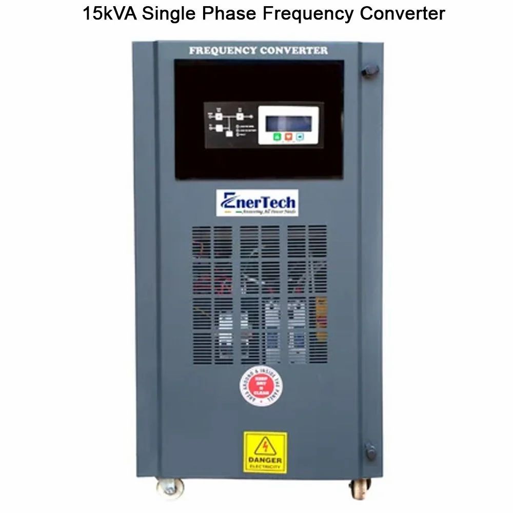 15kVA Single Phase Frequency Converter, For Industrial