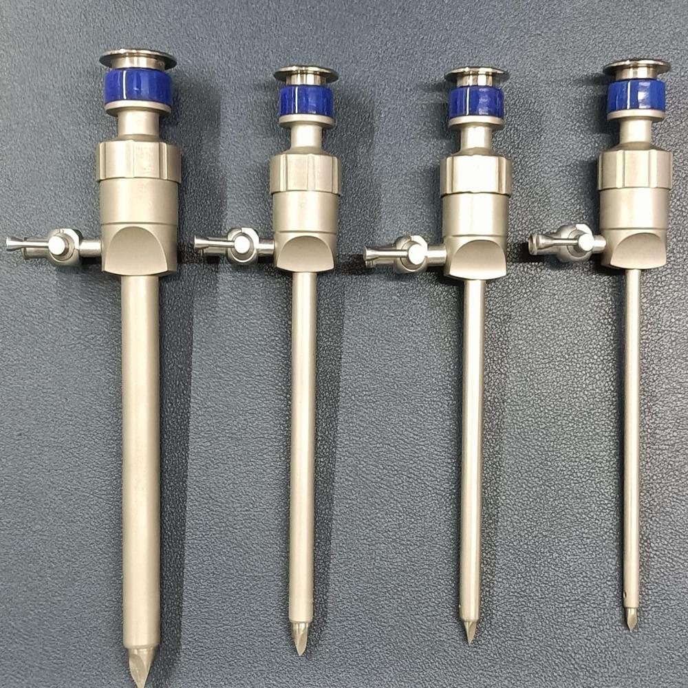 5Mm Laparoscopy Knot Pusher - Color: Silver