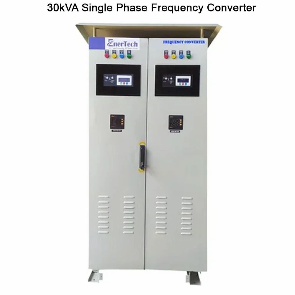 30kVA Single Phase Frequency Converter, For Industrial