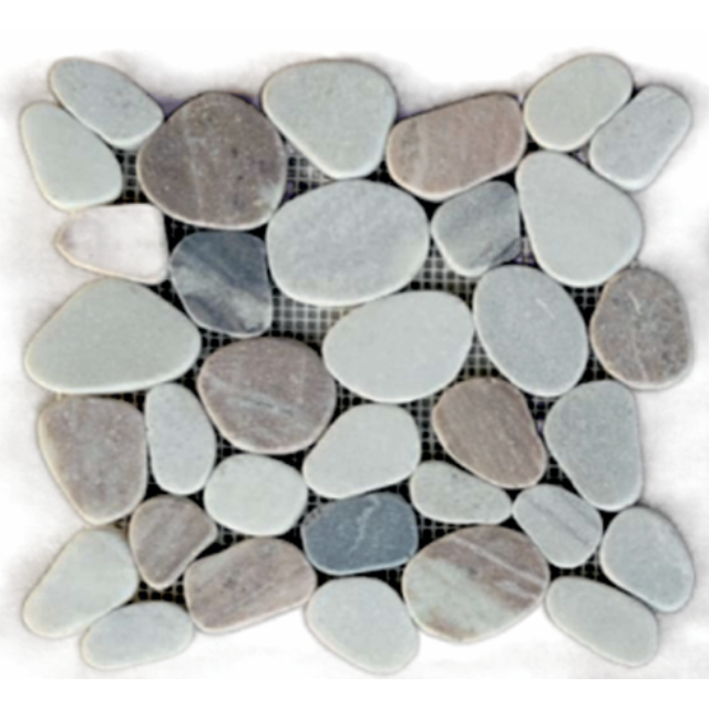 Pebble Mosaic Mix Col - Artificial Stone Type: Solid Surface