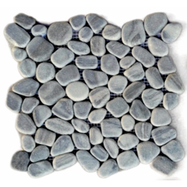 Pebble Mosaic Grey - Artificial Stone Type: Solid Surface