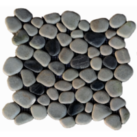 Pebble Mosaic Grey H - Artificial Stone Type: Solid Surface