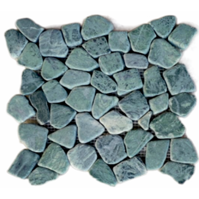 Pebble Mosaic Green - Artificial Stone Type: Solid Surface