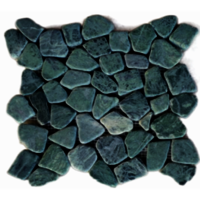 Pebble Mosaic Green - Artificial Stone Type: Solid Surface
