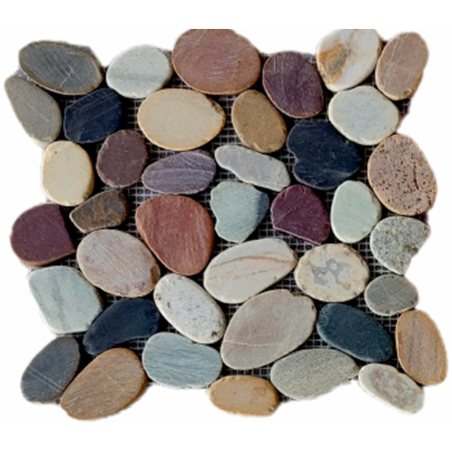 Pebble Mosaic M Col - Artificial Stone Type: Solid Surface