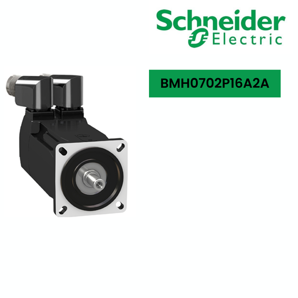 Bmh0702P16A2A-Servo Motor Bmh Lexium 32 2.5Nm 8000Rpm Keyed Shaft Without Brake Ip54 16Bit Encoder 3 Phases - Color: Black