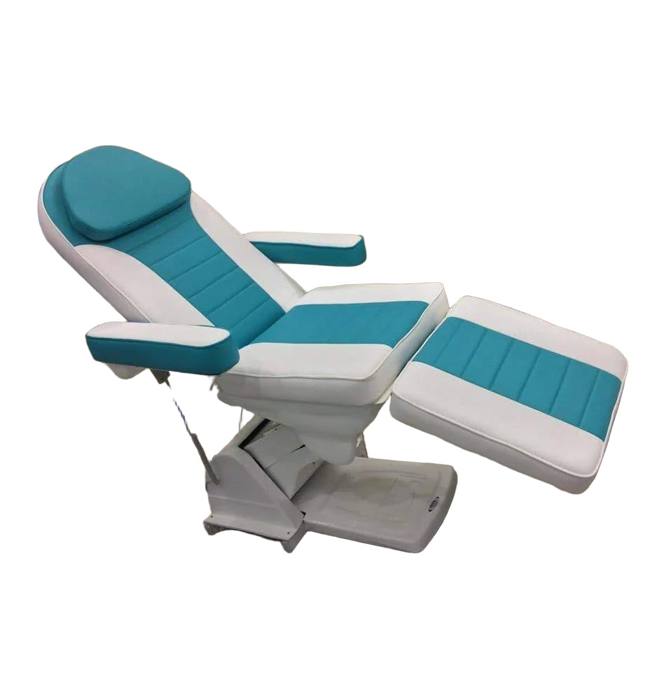 Foldable Massage Drama Chair - Color: White And Green