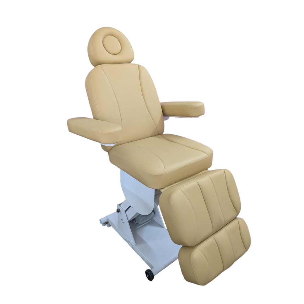 Electric Facial Massage Bed - Color: Beige