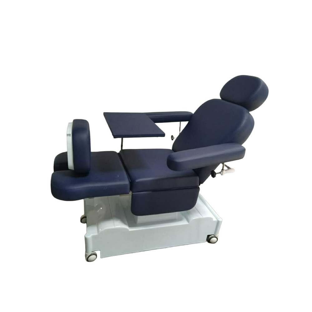 Automatic Metal Electric Dialysis Chair For Hospital - Color: Blue