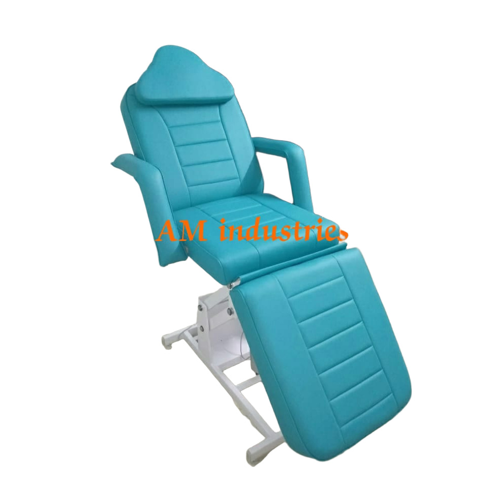 Electric Iron Semi Automatic Derma Chair - Color: Green