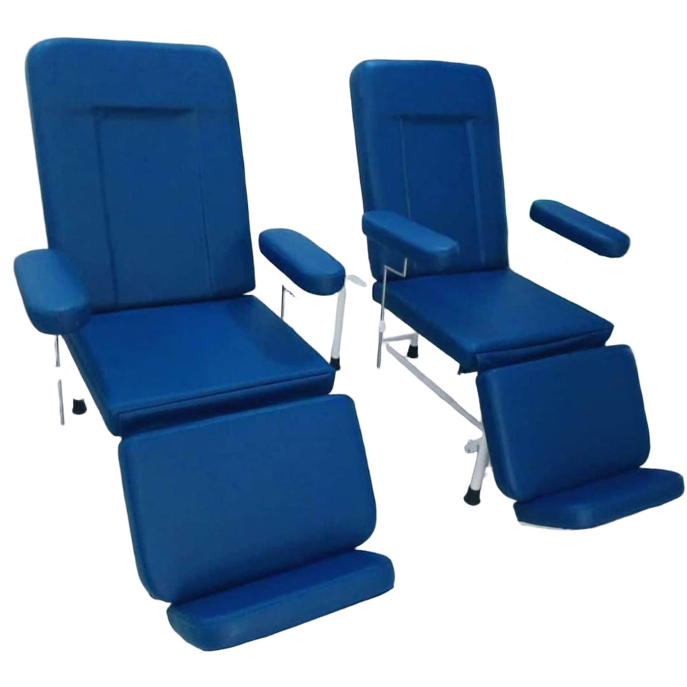 Am987 Mild Steel Blue Kangaroo Mother Chair - Design: Modern