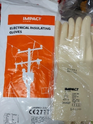 Honeywell Electrical Gloves Class 00 - Color: White