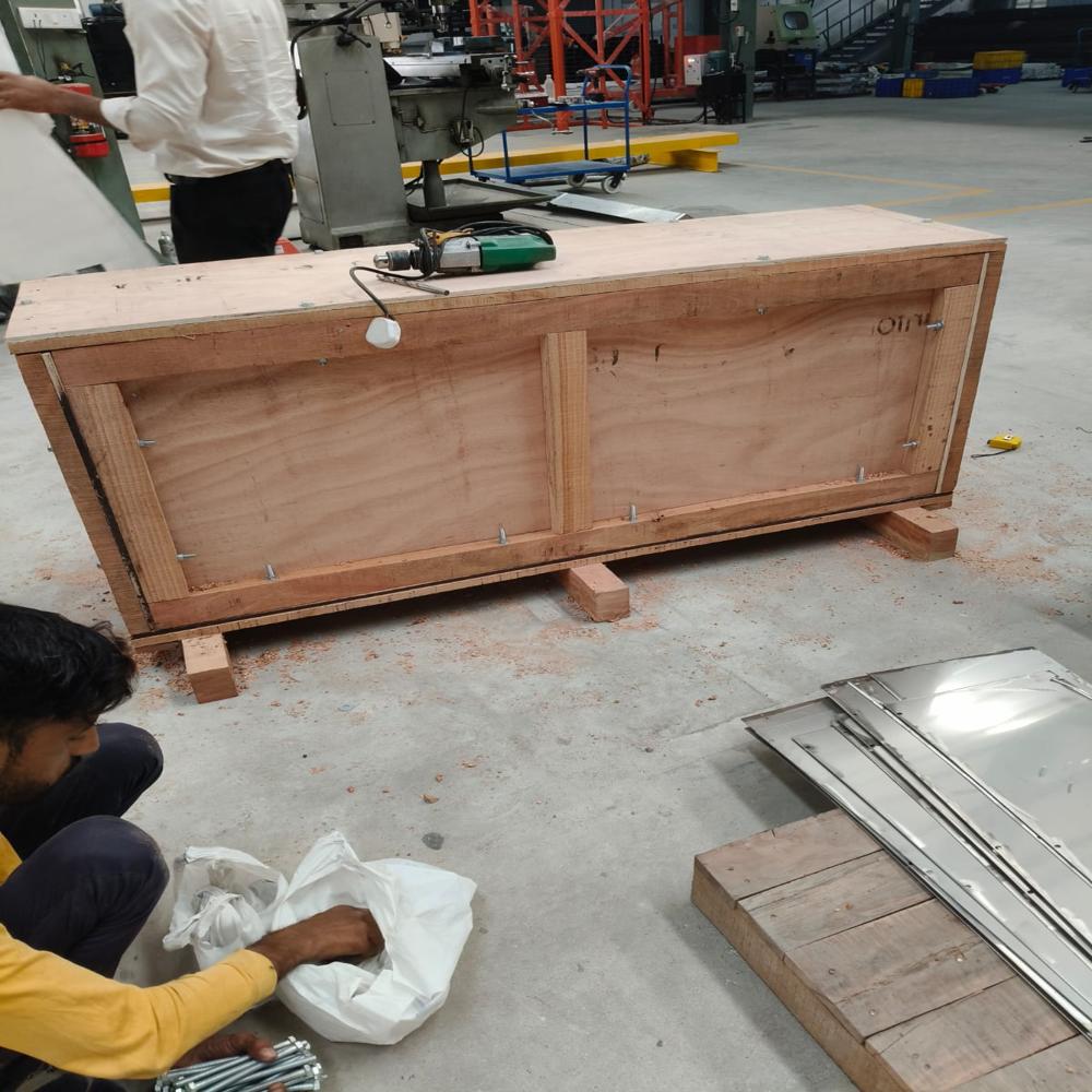 Wooden Ply Heavy Machine Packaging Box