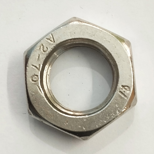 Ss Lock Nut - Color: Silver