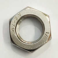 Ss Lock Nut - Color: Silver