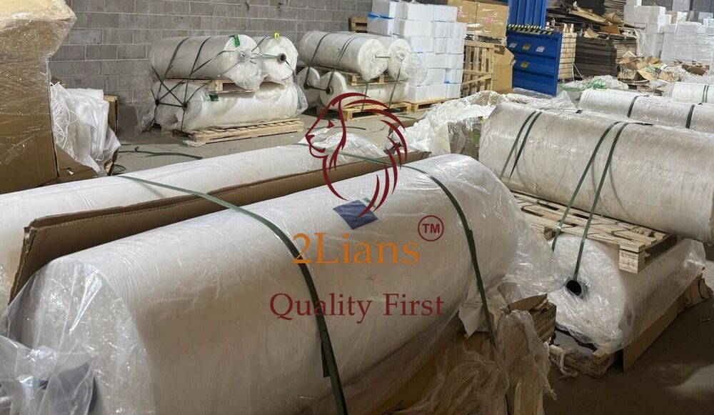 Eva Rolls White - 9 Tons, 50/50 Ratio Of Rolls And Bales, Loading Weight 17 Tons | Durable Eva Material, Versatile White Color