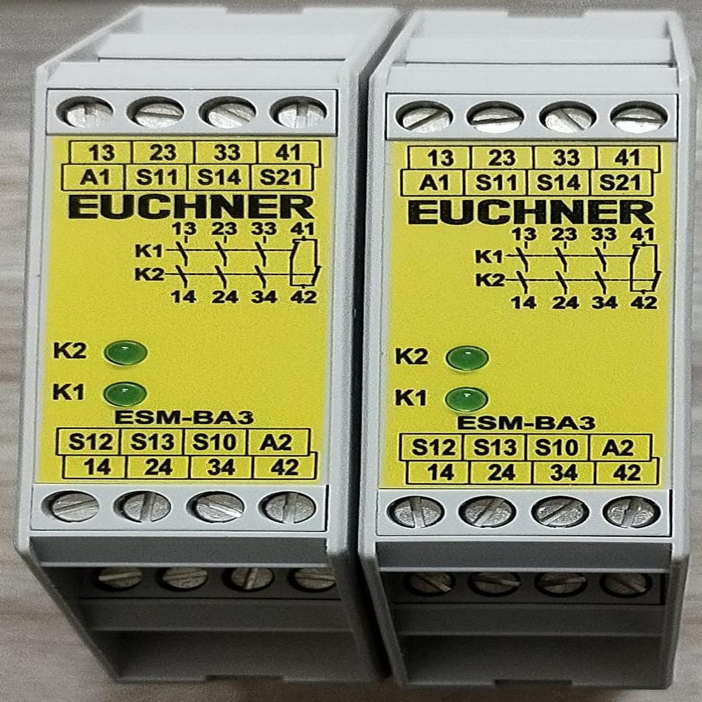 Safety Relay Esm-ba301 085613 - Color: White