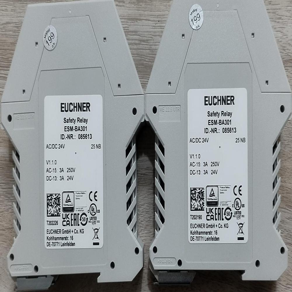 Safety Relay Esm-ba301 085613 - Color: White
