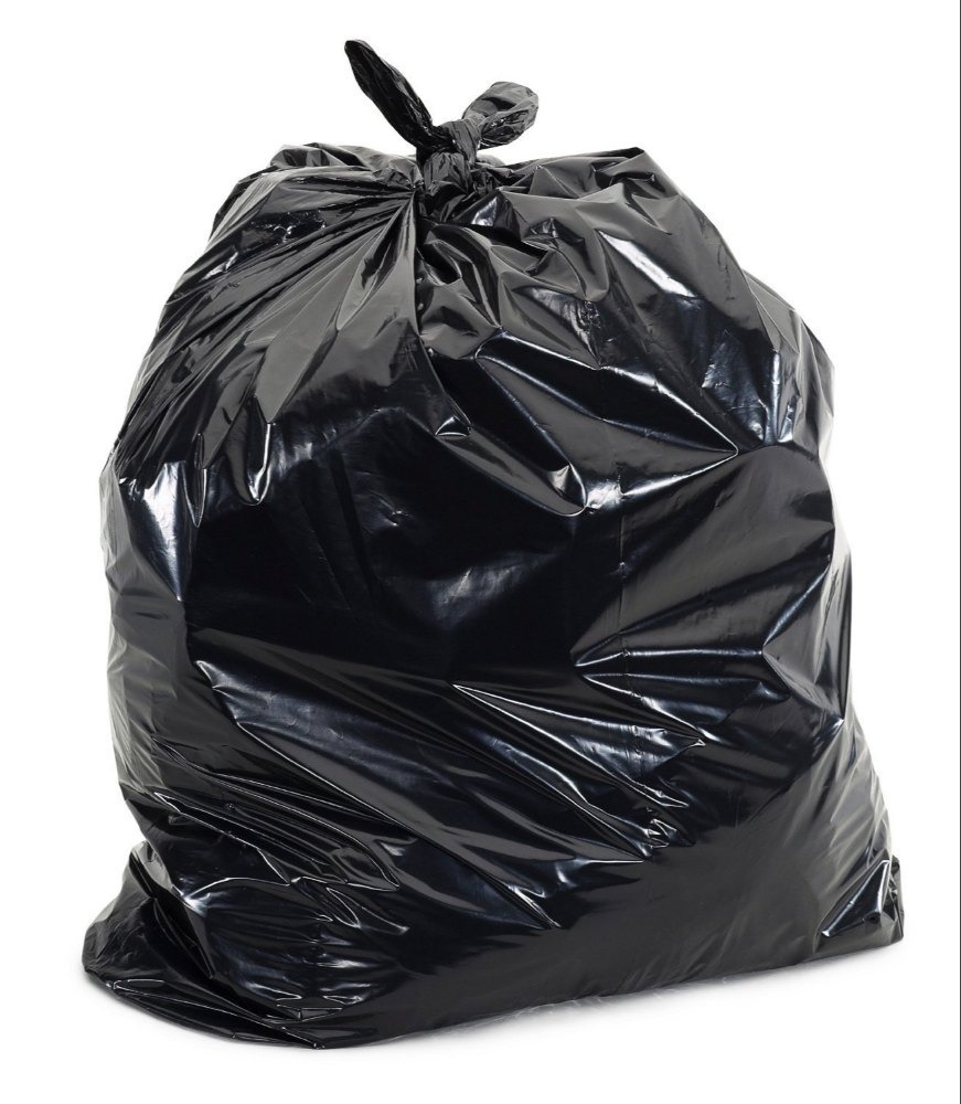Black Garbage Bags - Color: Different Available
