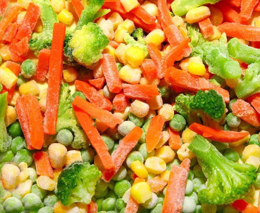 Frozen Mixed Vegetables - Packaging: Vacuum Pack
