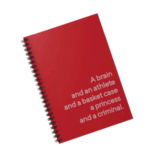 Promo Spiro Notebooks - Color: Red