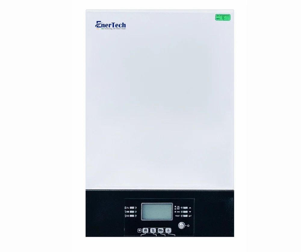 4Kw 24Vdc Single Phase Wall-Mounted Solar Hybrid Inverter - Color: White