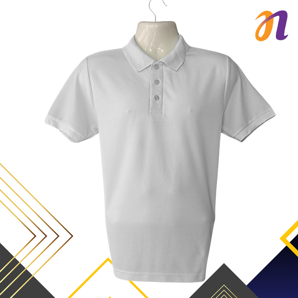 Mens Grey Polo T-Shirt