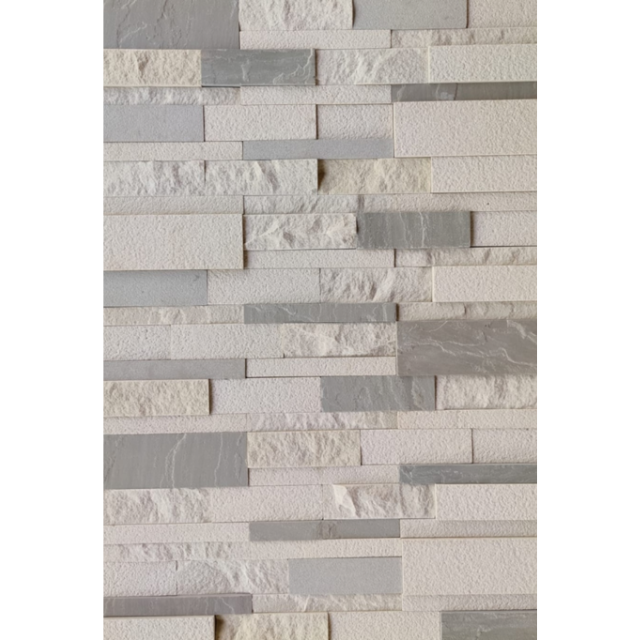 Stone Cladding Cream Grey