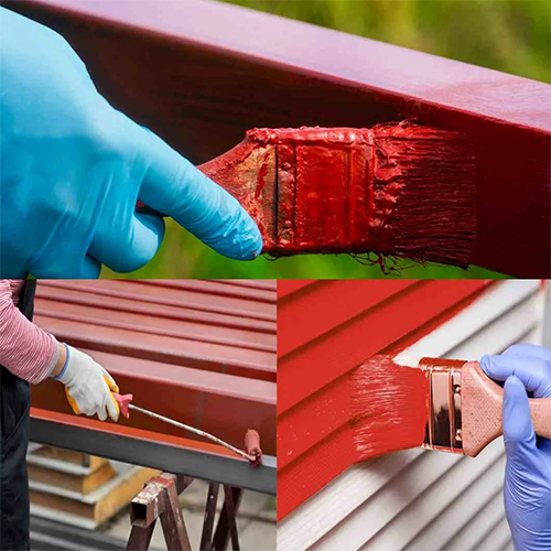 Synthetic Enamel Red Oxide And Grey Primer