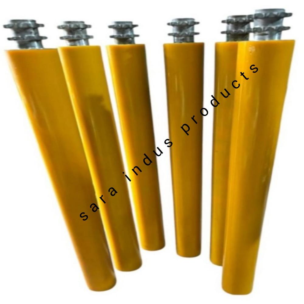 Polyurethane Lamination Machine Roller - Color: Yellow