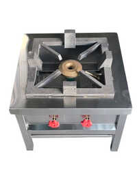 Single Burner Cooking Range - Interior Coating: Heat-resistant Enamel Or Powder-coate