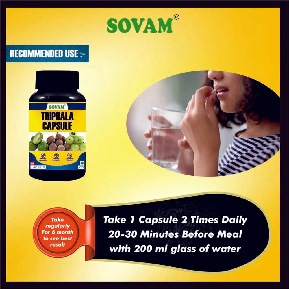 Triphala Capsule ayurvedic Medicine