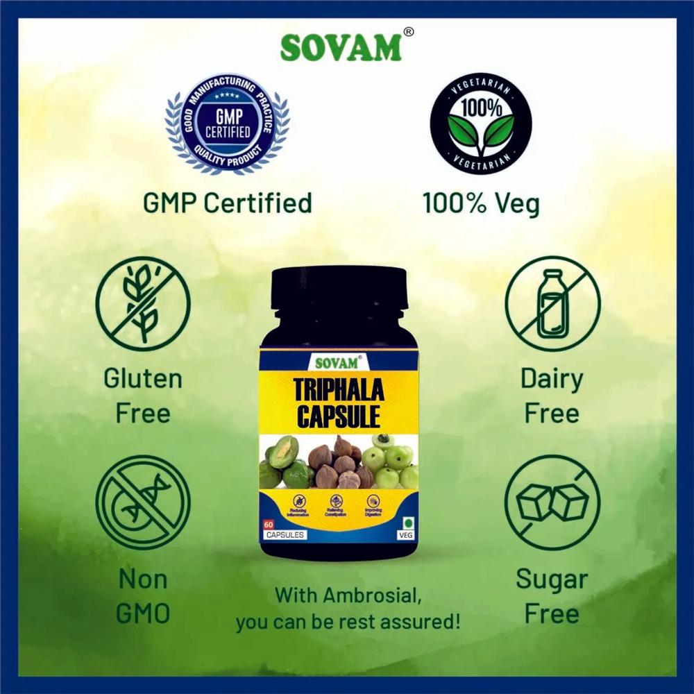 Triphala Capsule ayurvedic Medicine