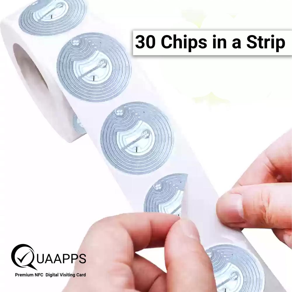 NFC 13.56 MHz NFC Type 2 Sticker, Customizable RFID Tags