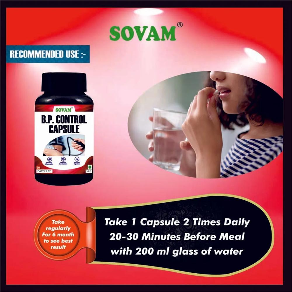 Sovam B. P. Capsule - Age Group: For Adults