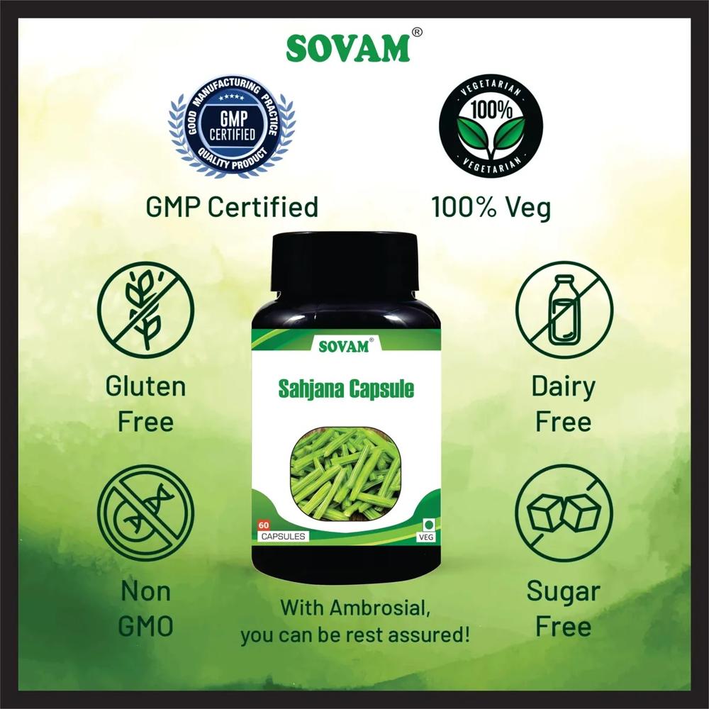 Sovam Sahjana Capsule Ayurvedic