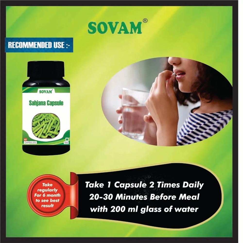 Sovam Sahjana Capsule Ayurvedic
