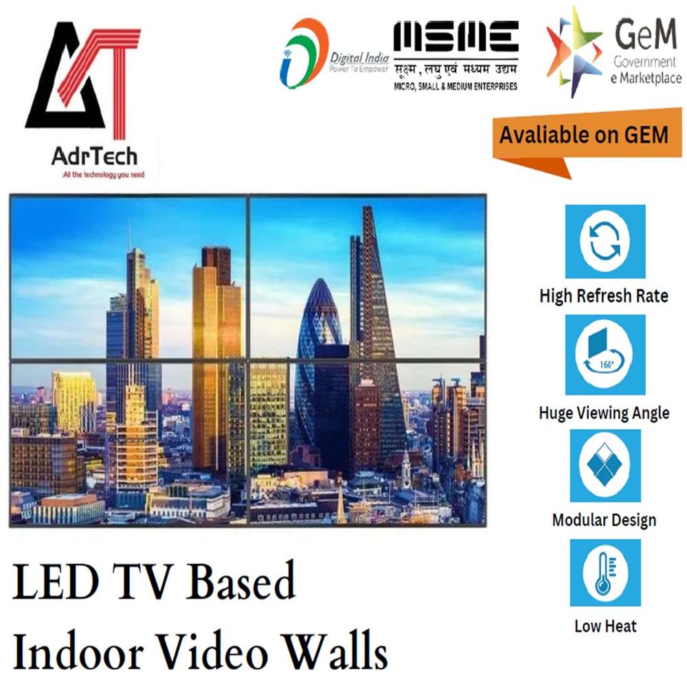Active Indoor Video Wall - Features: Premium Quality