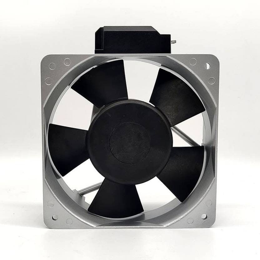 SanAce 109-642 Axial Fan 200V-60Hz 33W 0.23A DC Cooling Fan 160*51mm 2PIN Fan with Heat Sinks All in one Cooler  (Silver, Metal)