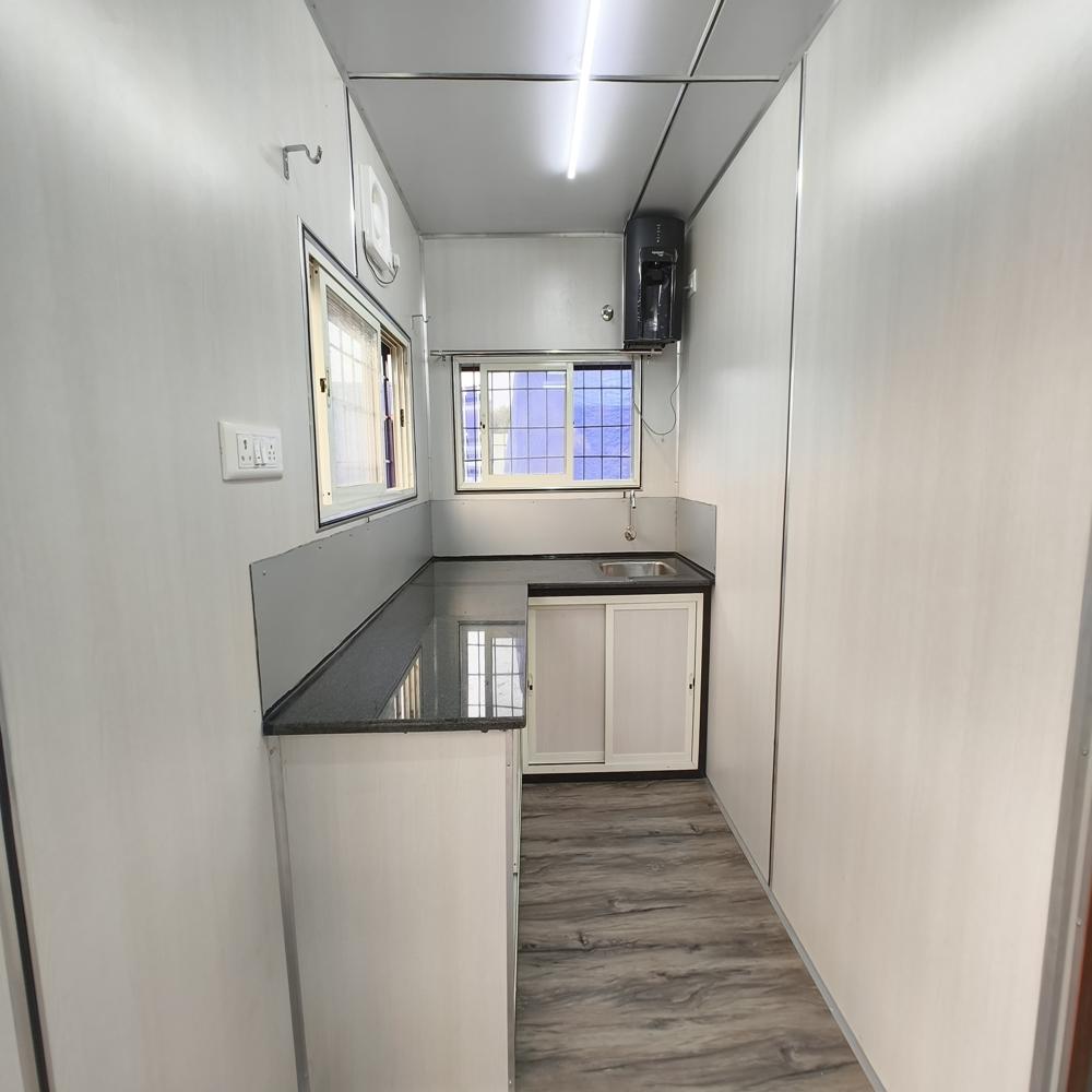 20x10 feet MS Fabricated Portable Home Cabin
